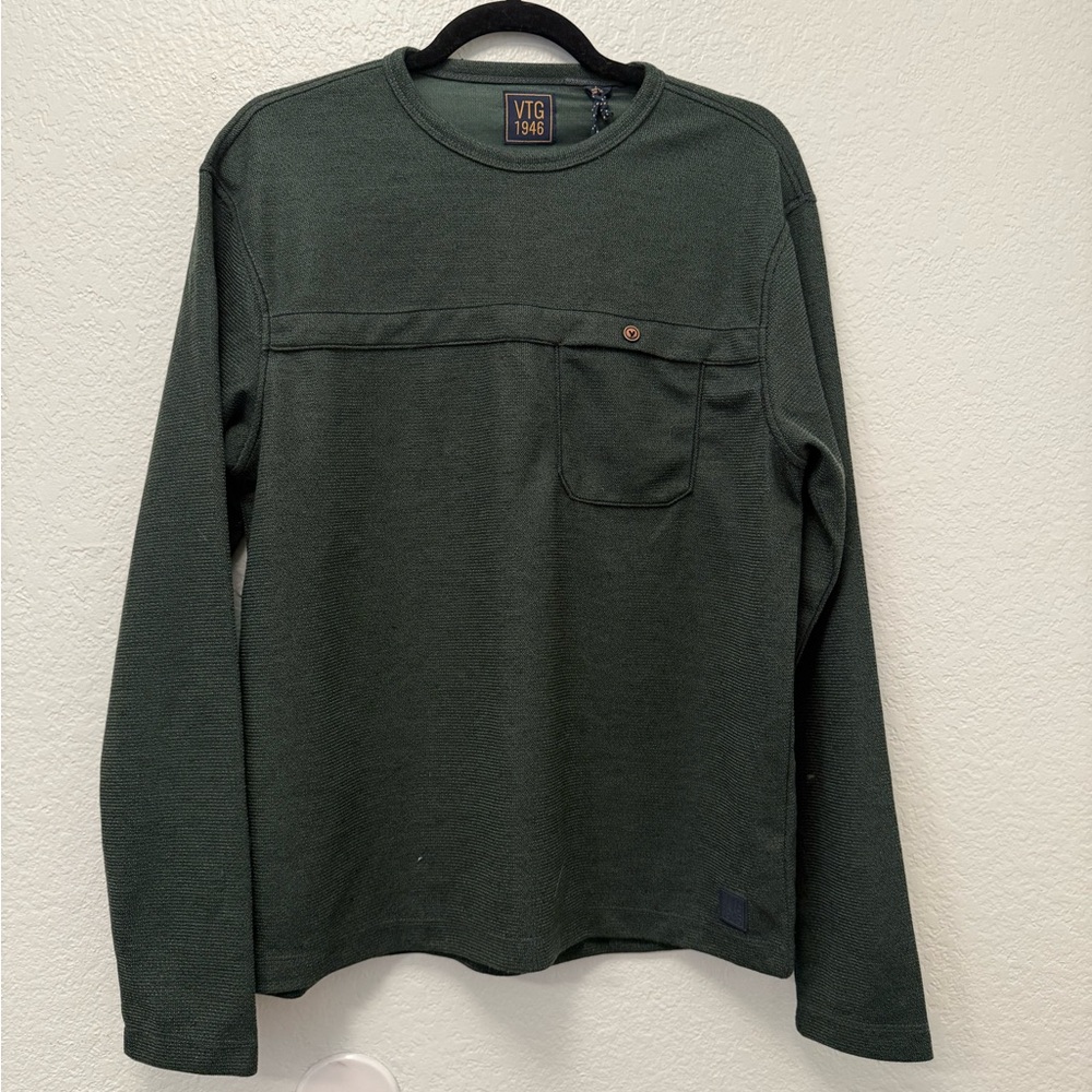 Vintage 1946 Forest Green Long Sleeve Tee